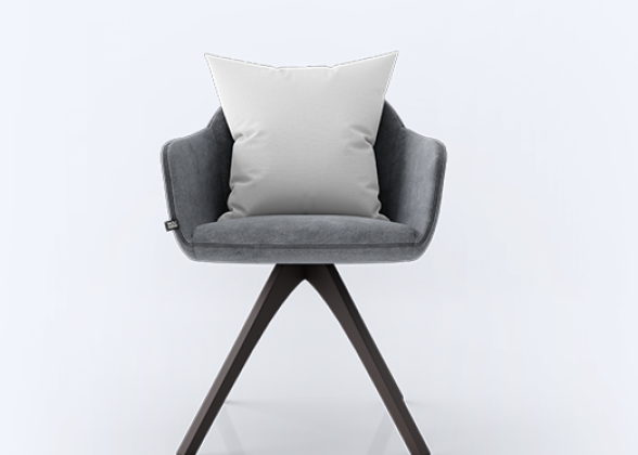 Roksho Vinyl Non-fold Chair