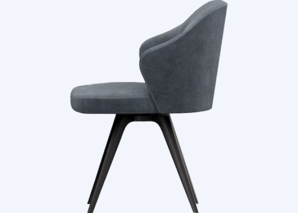 Mendrelia Wooden Febric Chair