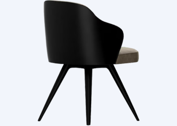 Roksho Vinyl Non-fold Chair