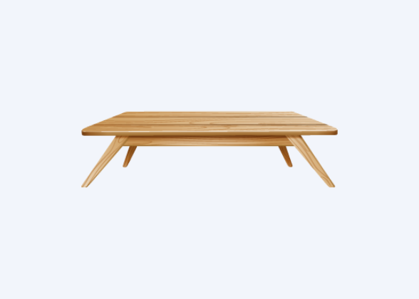 Wooden Long Bench