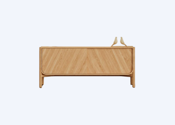 Furnico Wooden Display Rack